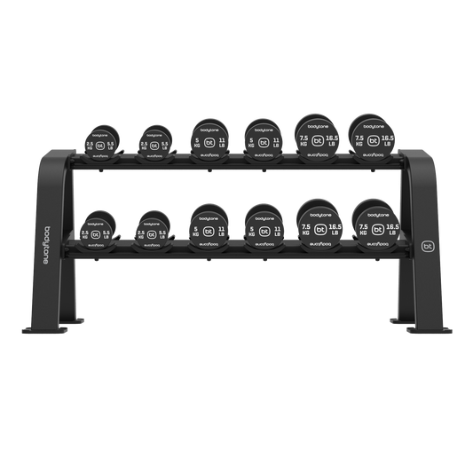 Dumbbell Rack 6 pairs Rounded
