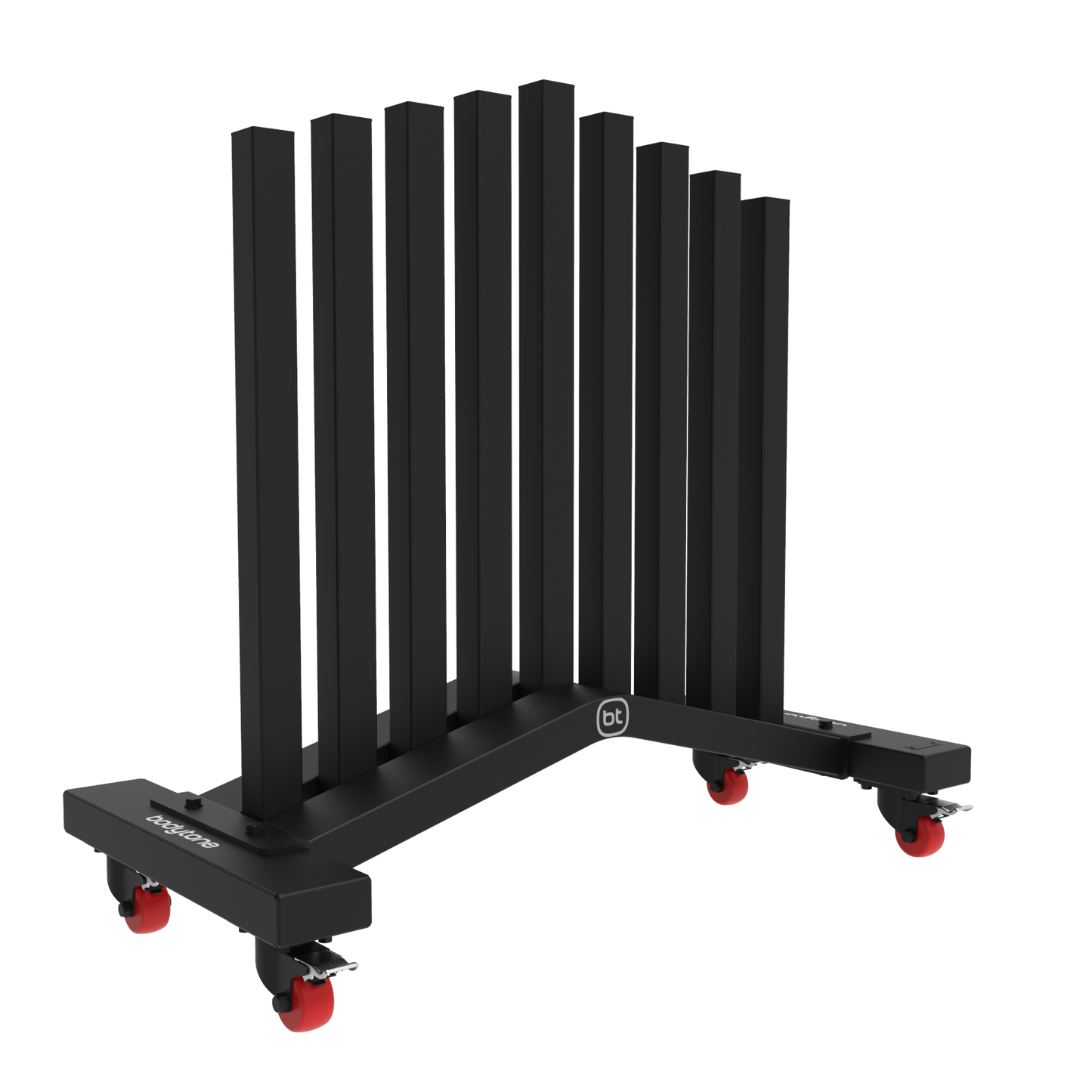 Haltères en vinyle pour rack