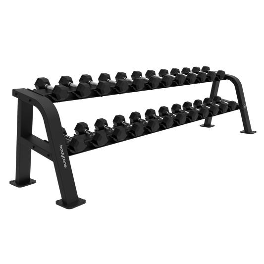 Support pour haltères hexagonales 12 paires