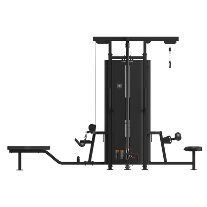 Cruce de poleas - 4 estaciones