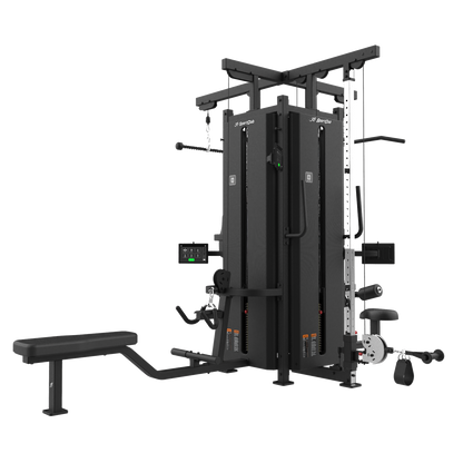 Cruce de poleas - 4 estaciones