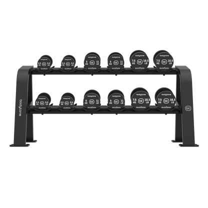 Dumbbell Rack 6 pairs Rounded