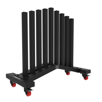 Haltères en vinyle pour rack