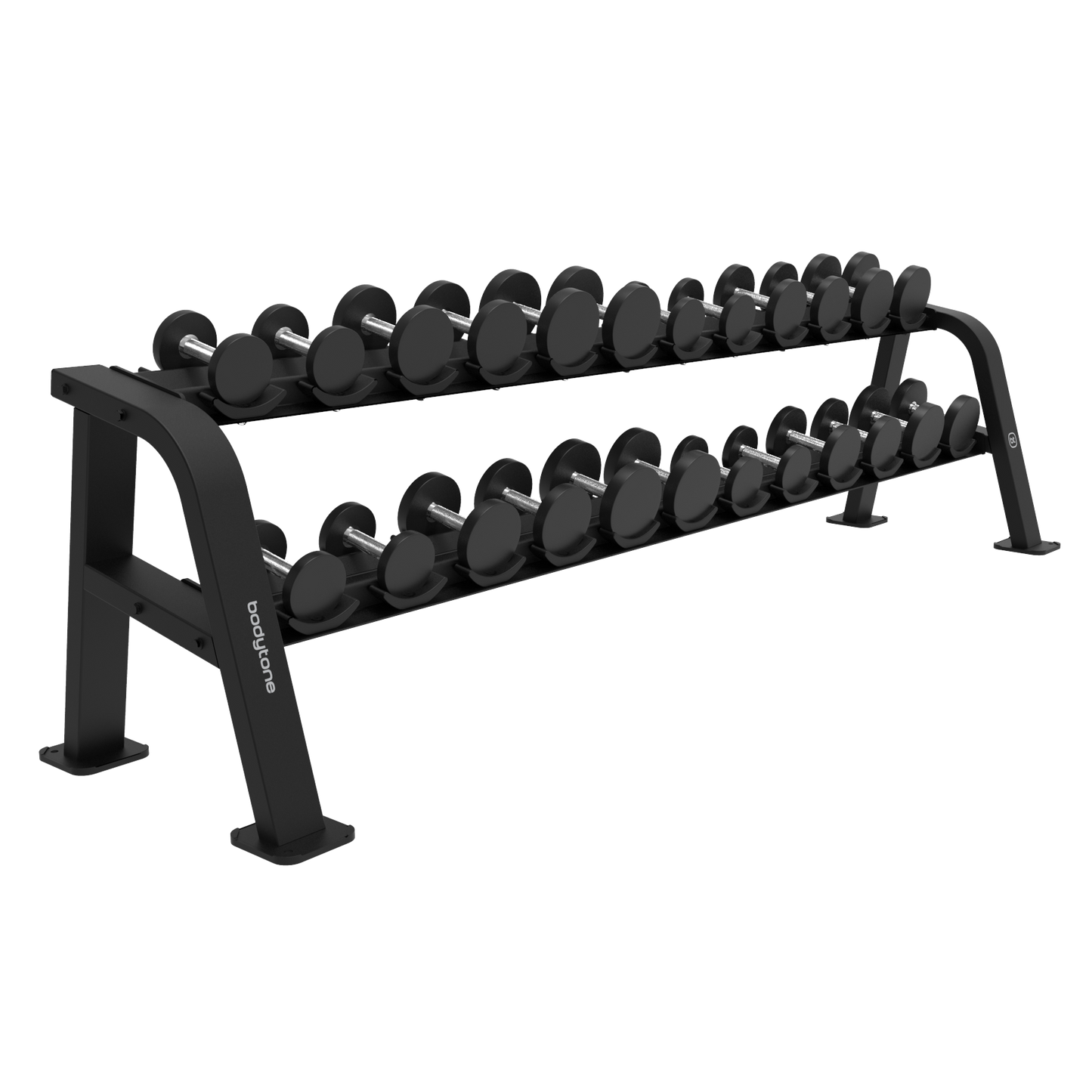 Dumbbell Rack 12 pairs Rounded